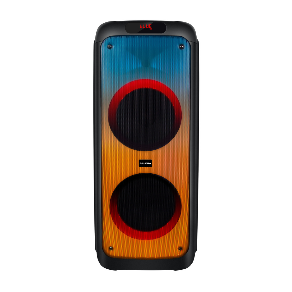 Salora partyspeaker met LED-verlichting