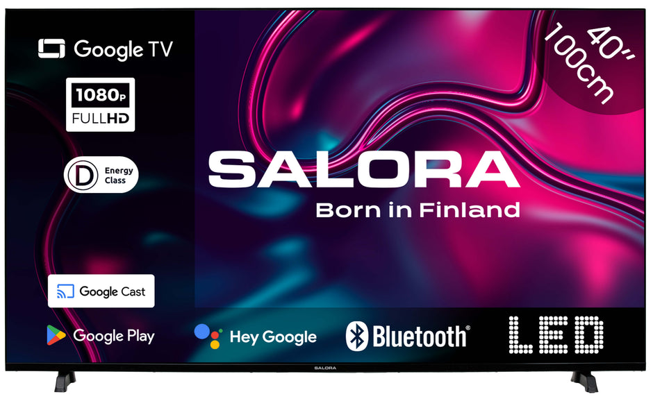 Salora smart tv, vooraanzicht