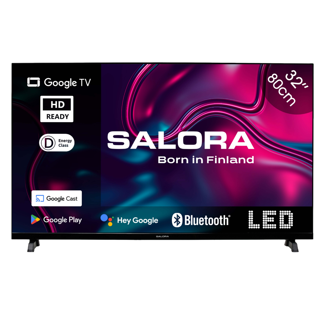 Salora 32GOOGLETV - Google TV HD de 32 pulgadas