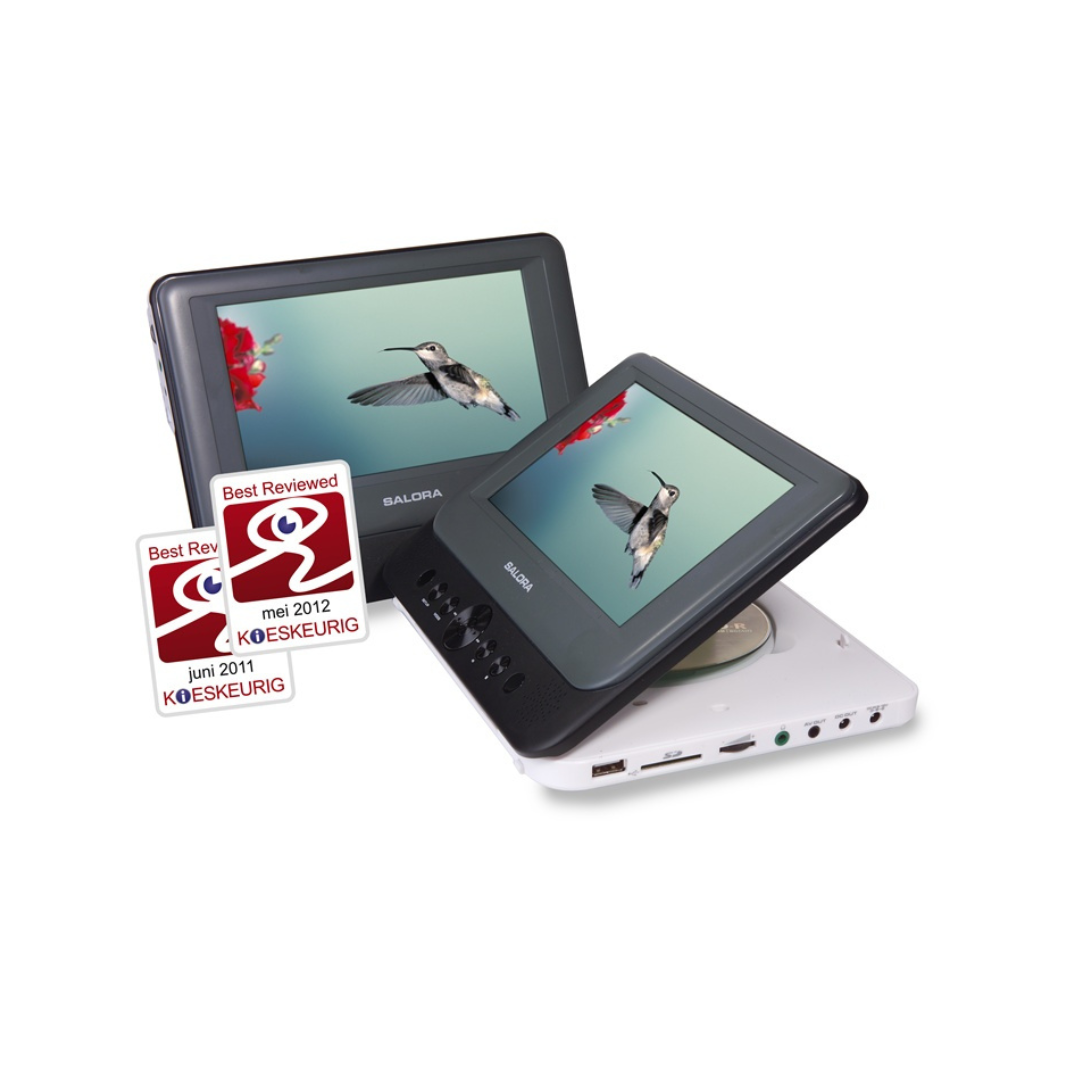 Salora DVP7048TWIN retourdeal twin-screen DVD - 2 schermen detail