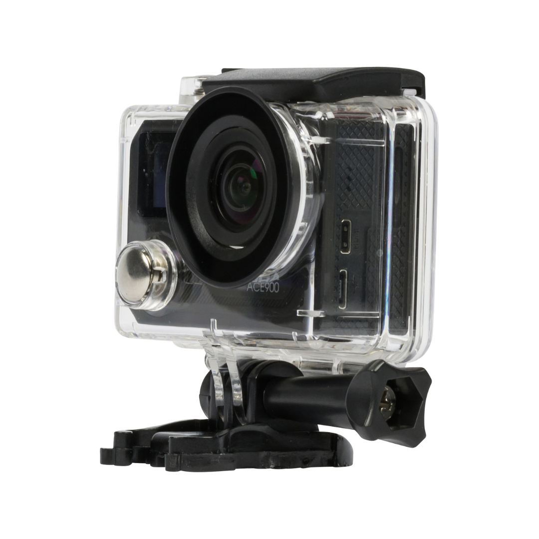 Salora ACE900 - Action Camera - Ultra HD - 4K - Wifi - Double display - Accessories