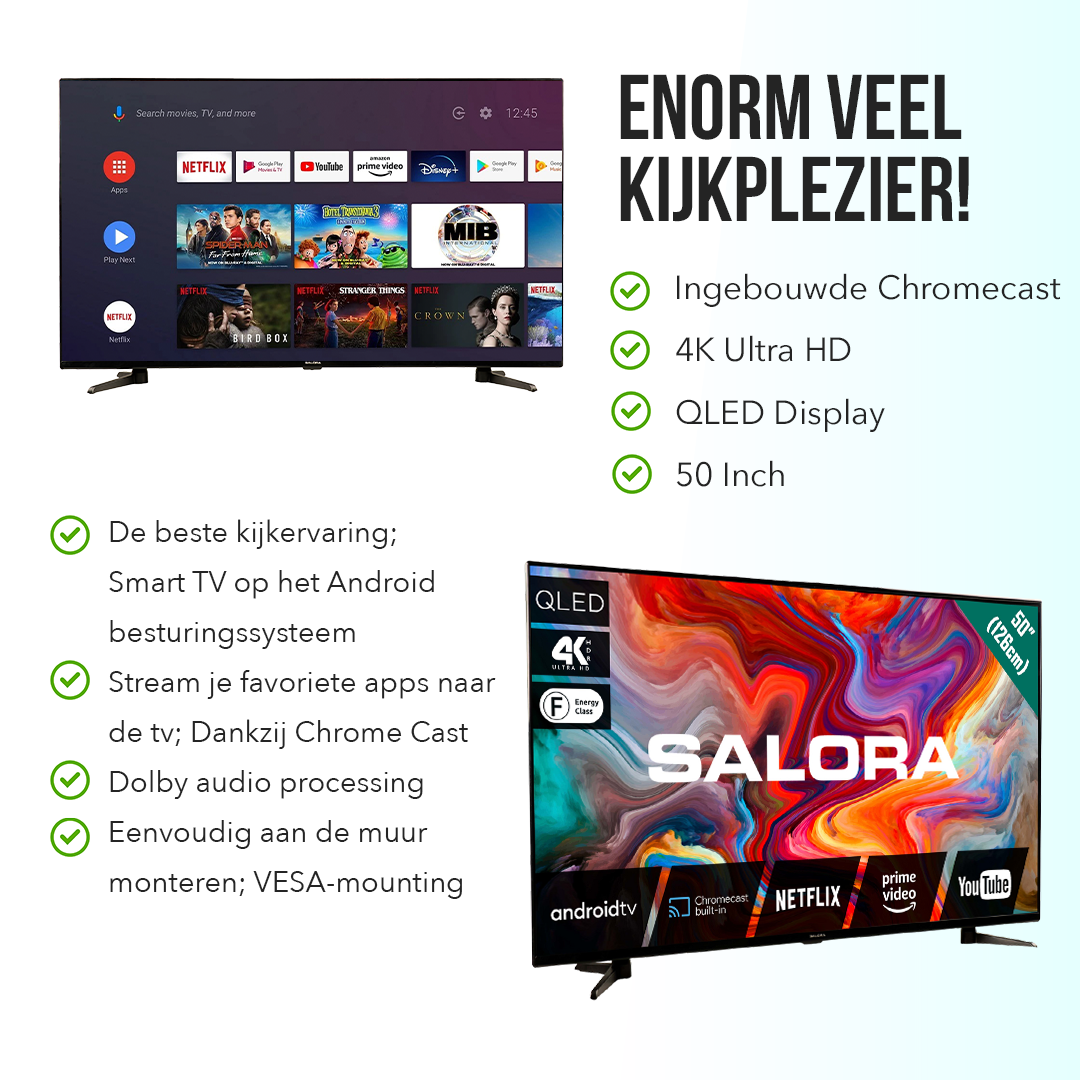 Salora 50QLEDTV – Rückgabeangebot