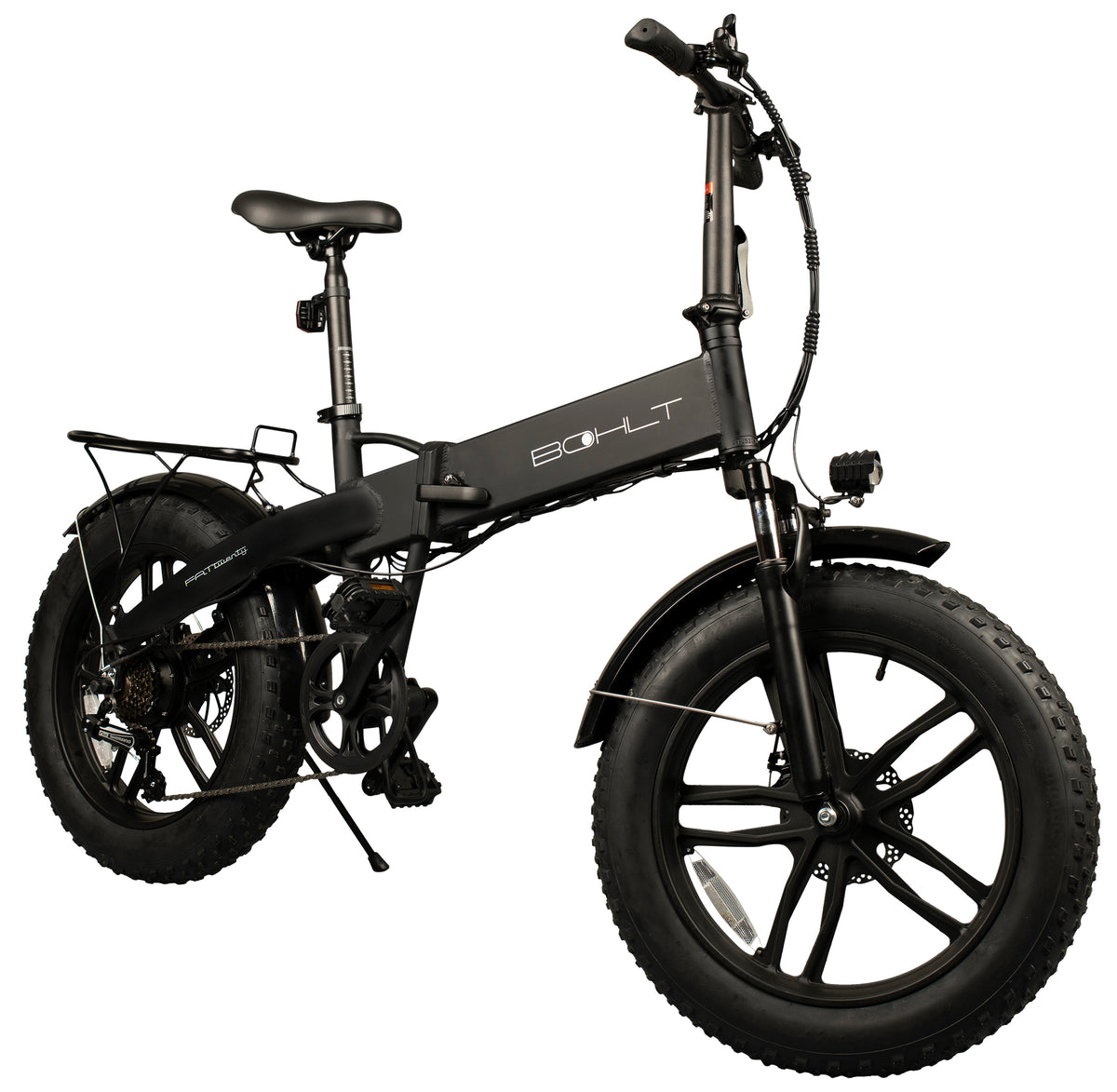 BOHLT Fat Twenty 20 inch fatbike - brede banden detail