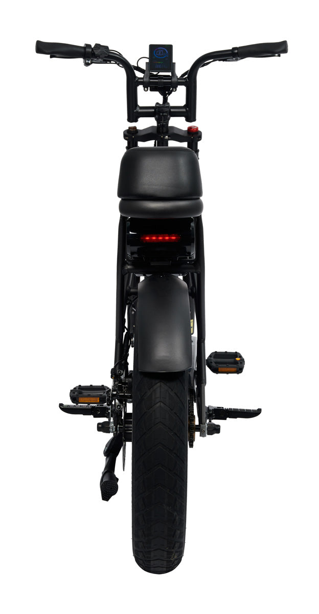 RED6 Ghost elektrische fatbike - verlichting voorzijde