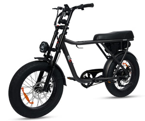 RED6 Ghost elektrische fatbike met kleurendisplay