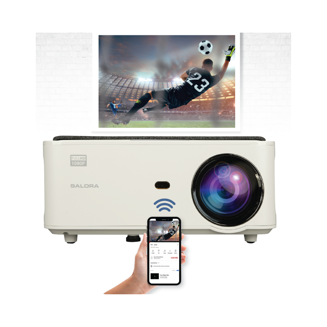 Salora 51BFM3850 beamer/projector Standard throw projector 320 ANSI lumens LED 1080p (1920x1080) White