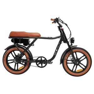 BOHLT Rebel elektrische fatbike 20 inch zwart - vooraanzicht