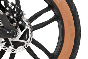 BOHLT Rebel elektrische fatbike - Gates Belt Drive riemaandrijving close-up