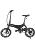 Bohlt X160 BL elektrische vouwfiets magnesium zwart met achtervering - zijaanzicht