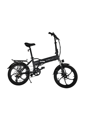 Bohlt R200 elektrische vouwfiets 20 inch magnesium zwart Shimano - zijaanzicht