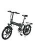 Bohlt R200 elektrische vouwfiets 20 inch groen Shimano LG - zijaanzicht