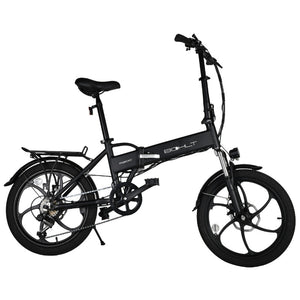 Bohlt R200 vouwfiets zwart - 6 Shimano versnellingen detail