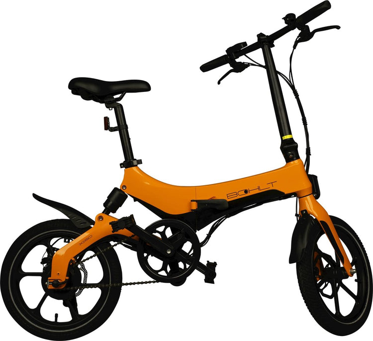 Bohlt X160 OR vouwfiets - schijfremmen voor en achter detail
