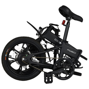 Bohlt R160 vouwfiets zwart - schijfremmen detail