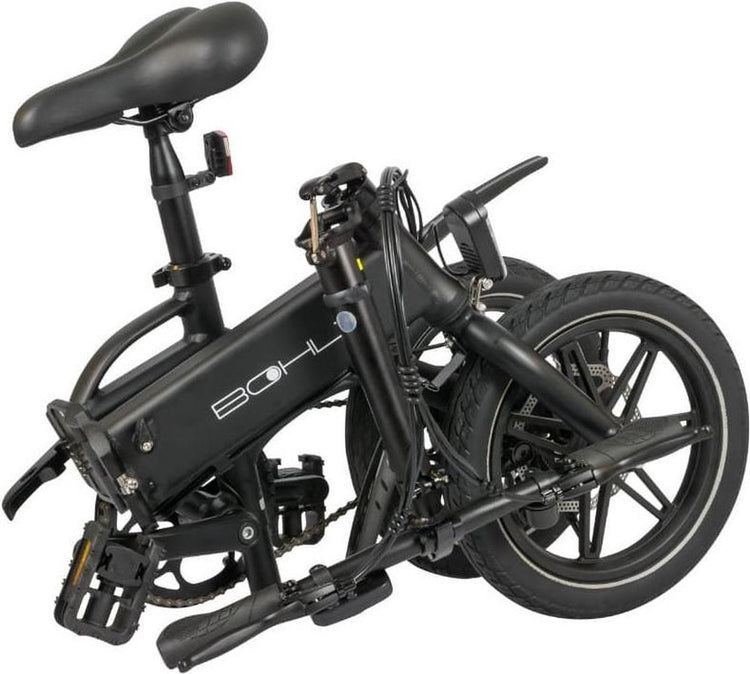 Bohlt R140 vouwfiets - bediening en display detail