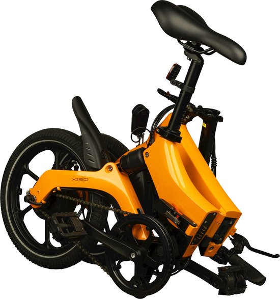 Bohlt X160 OR vouwfiets - bediening en display detail
