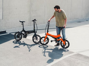 Bohlt X160 OR vouwfiets - aandrijving detail