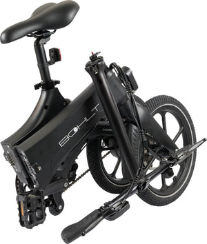 Bohlt X160 BL vouwfiets - bediening en display detail